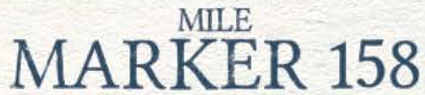 Mile Marker 158 logo