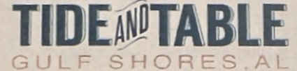 Logo of Tide & Table in Gulf Shores, AL