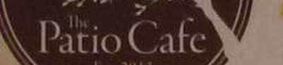 The Patio Cafe menu page 1