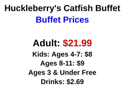 Huckleberry's Catfish menu page 1