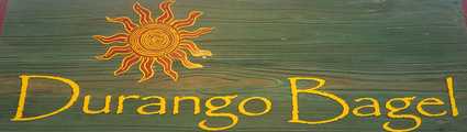 Durango Bagel menu page 1