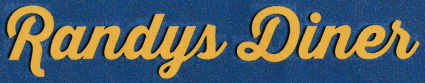 Randy's Diner menu page 1
