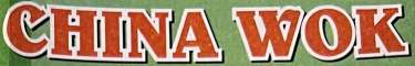 China Wok menu page 1