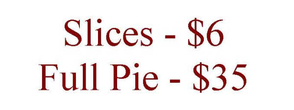 Slices Pizzeria menu page 1