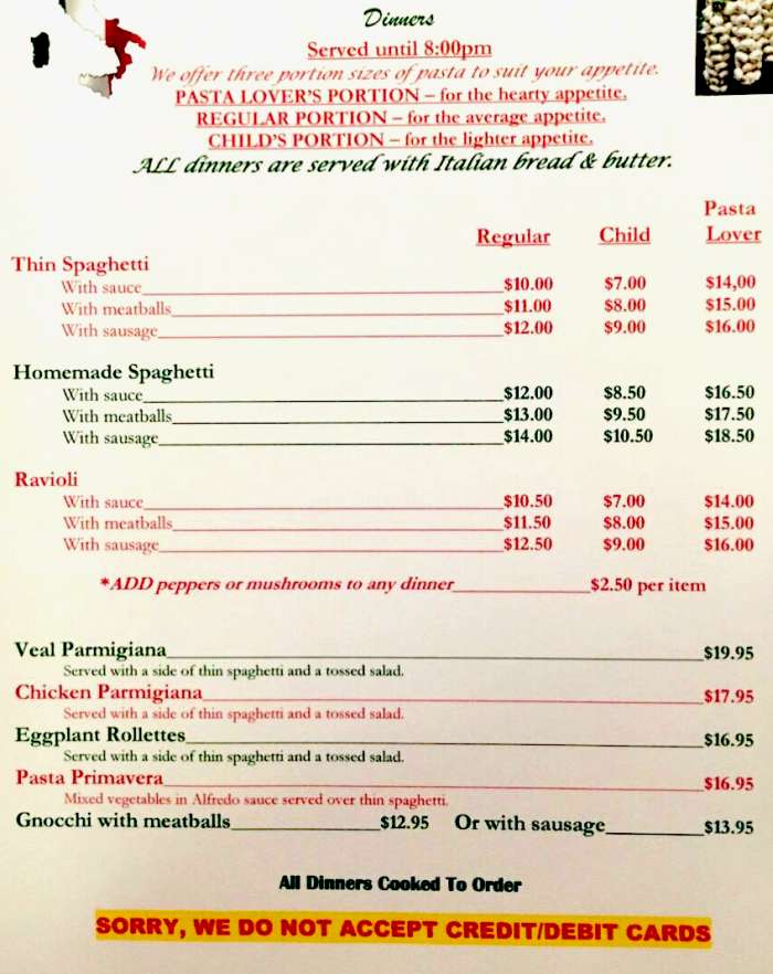 Melodyland menu page 1