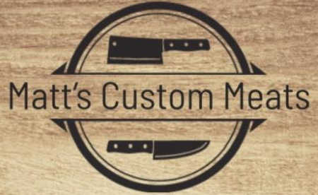 Matt's Custom Meats menu page 1