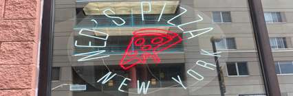 Ned's CollegeTown Pizza logo