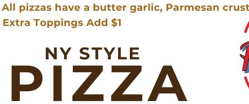 Stone-Ez Pizza menu page 1