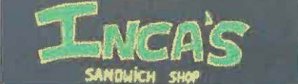 Inca's Sandwiches Shop logo