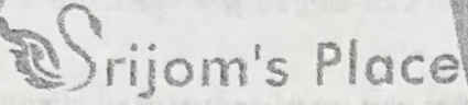 Srijom's Place logo