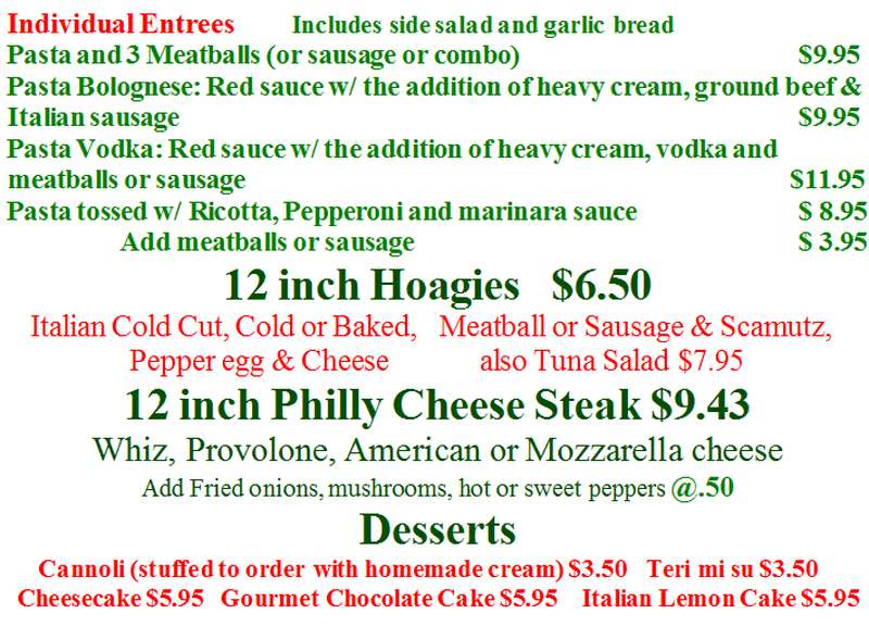 Fugetaboutit menu page 1