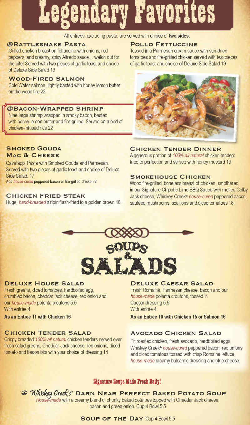 Whiskey Creek Menu Brookings SD whiskey-creek-menu-brookings-sd