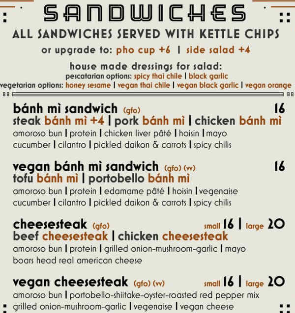 98 Center Moab Menu, Moab, UT