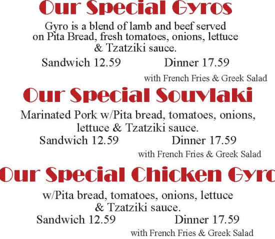 New York Deli Pizza Menu Williamsburg VA