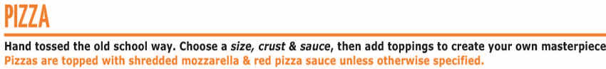 Piecasso menu page 1