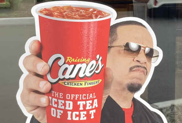 Raising Cane's Chicken Fingers menu page 1